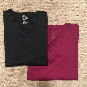 Cherokee workwear scrub top set